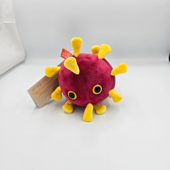 Giant Microbes COVID-19 Plush Toy Coronavirus Disease‎ Stuffed Animal - Picture 1 of 5